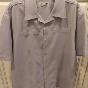 Grey Havana Shirt Co. 100% Polyester size M 30" long 46" chest